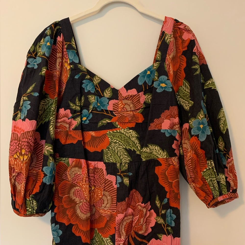 NWOT FARM Rio Floral Jumpsuit